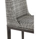 Elisa Grey Oak / Naya Check Black Dining Chair